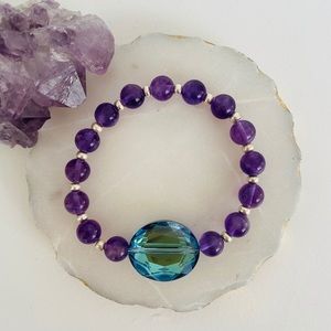 💜 Handmade *AMETHYST* intention bracelet